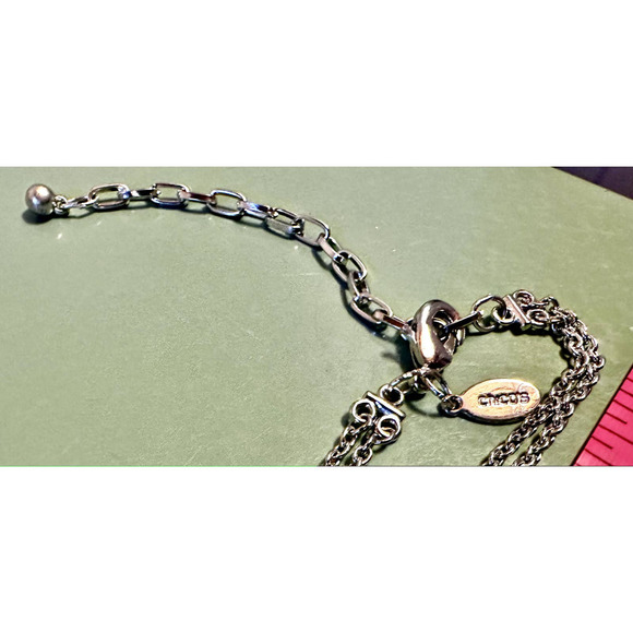 Vintage Chico's layered adjustable necklace - Picture 2 of 8